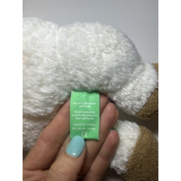 First & Main Flu Ewe Sheep Lamb Plush Stuffed Animal 2002 RARE 12" Vintage - Picture 6 of 7